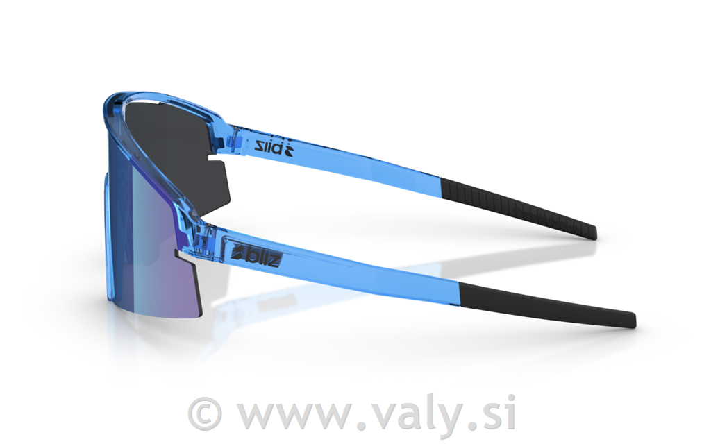 Bliz očala P006 SMALL transparent modra; modra barva stekel