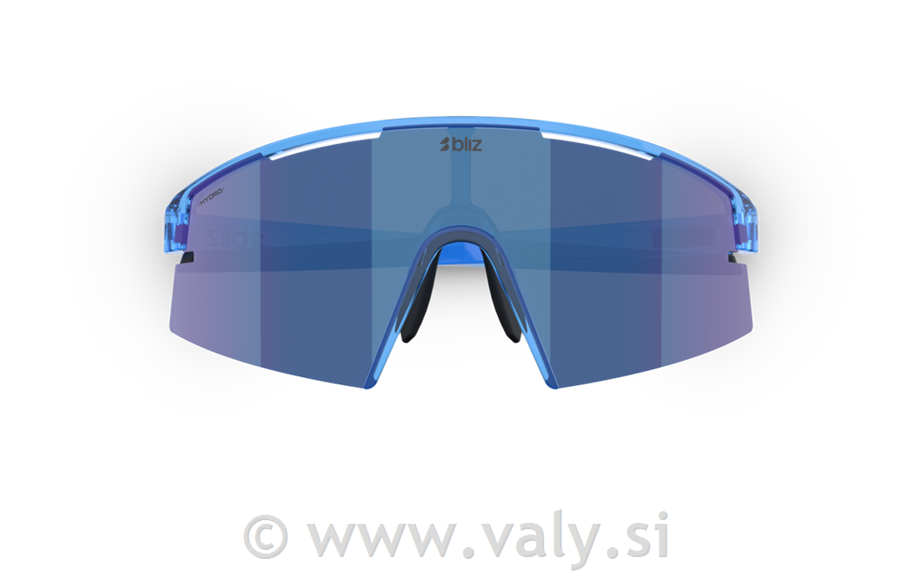 Bliz očala P006 transparent modra; modra barva stekel