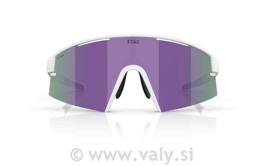 Bliz očala P006 bela; vijolična barva stekel