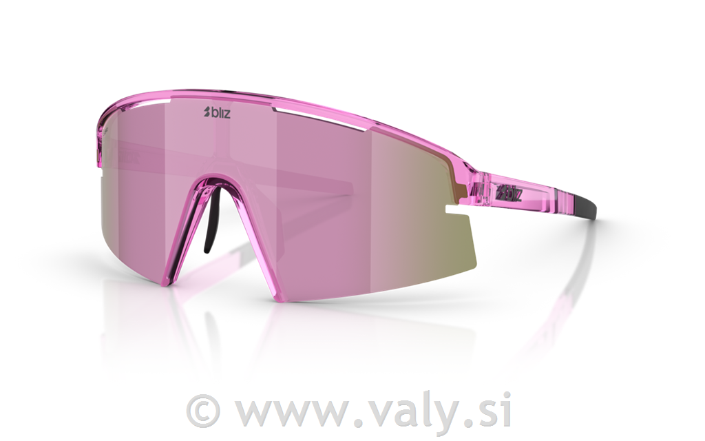 Bliz očala P006 SMALL roza; roza barva stekel