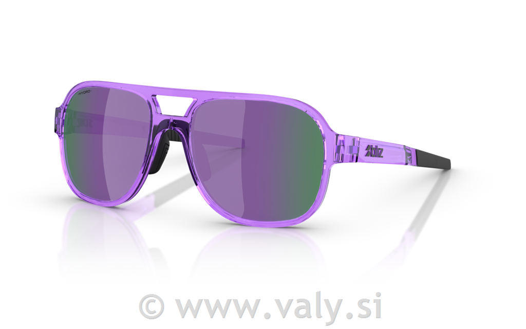 Bliz očala A006 transparent vijolična; vijolično steklo