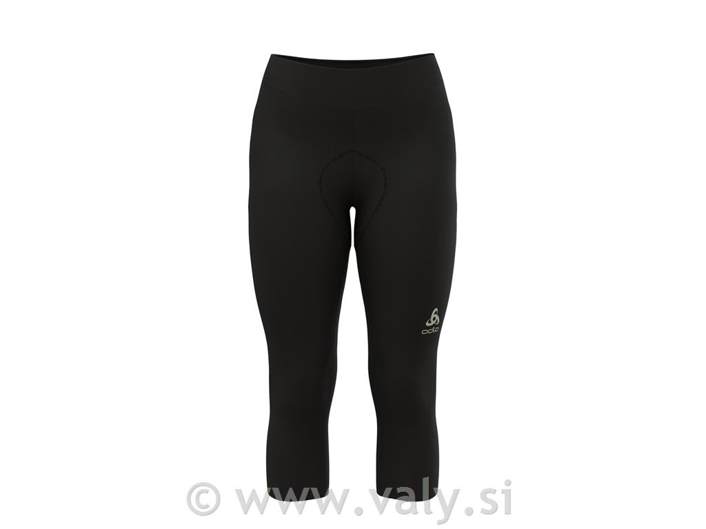 Odlo ženske 3/4 kolesarske hlače Essential Short črna