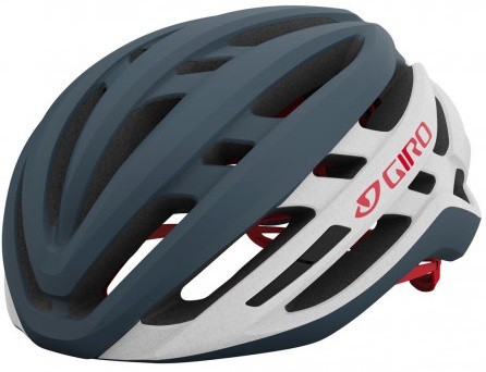 Giro čelada AGILIS siva bela rdeča