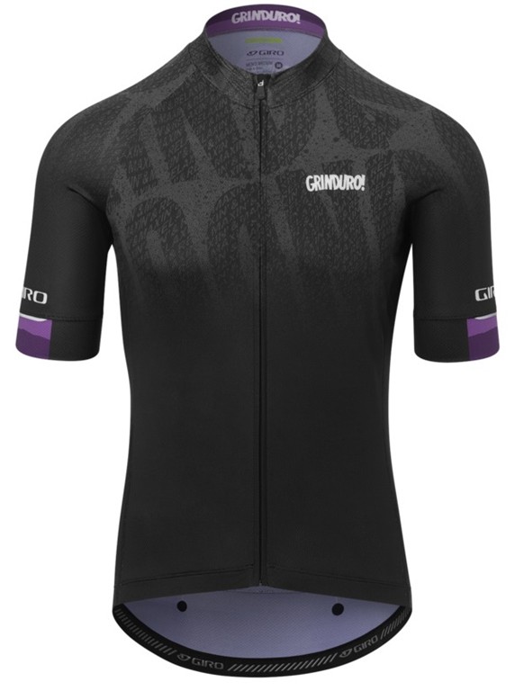 Giro majica Chrono Expert Jersey Grinduro črna vijolična