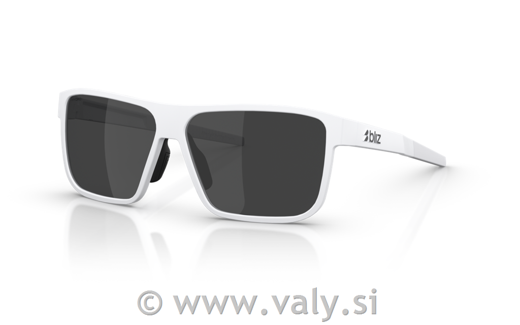 Bliz očala A008 bela; sivo steklo