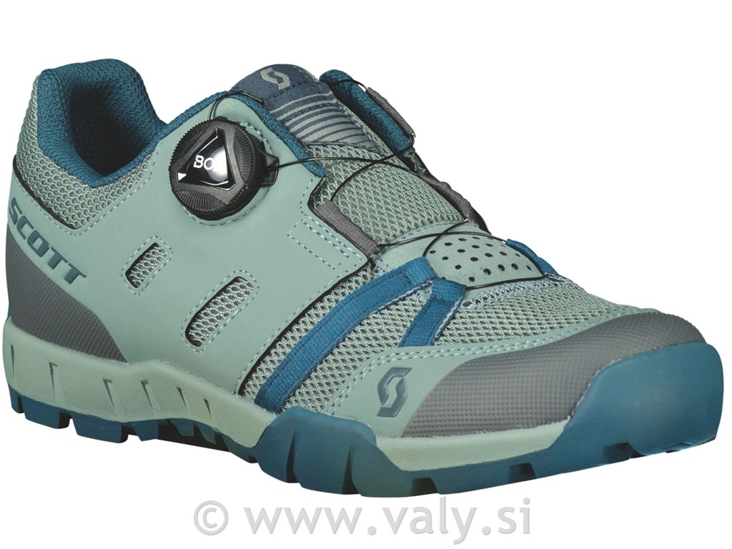 Scott kolesarski čevelj CRUS-R BOA temno/svetlo zelena