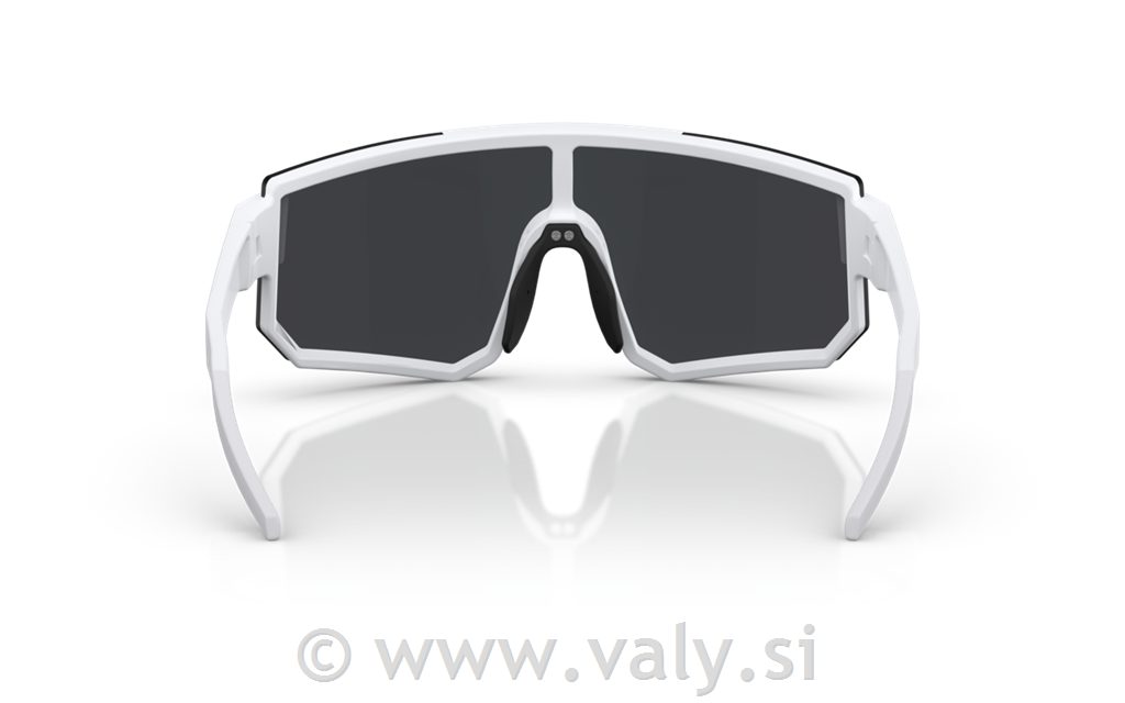 Bliz očala P005 bela; modra barva stekel