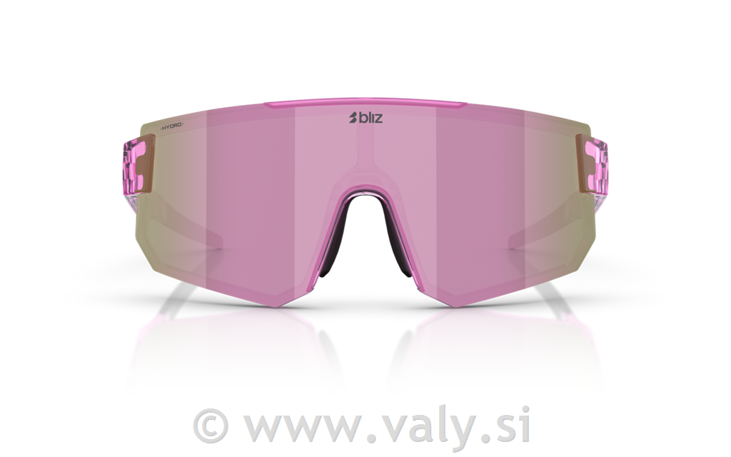Bliz očala P005 SMALL transparent roza; roza barva stekel