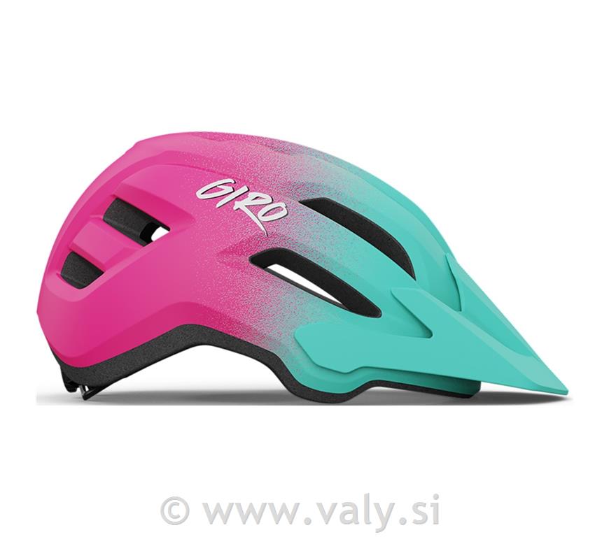 Giro mladinska čelada FIXTURE II youth svetlo modra roza