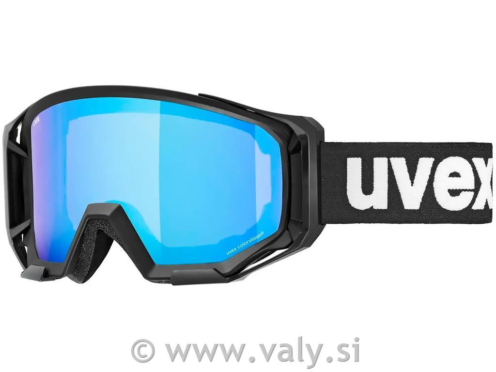 Uvex očala Athletic CV črna modro steklo