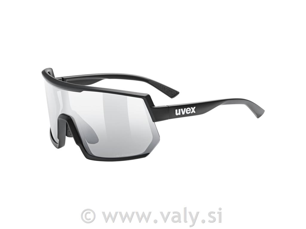 Uvex očala SPORTSTYLE 235 V črna / srebrno zrcalno steklo