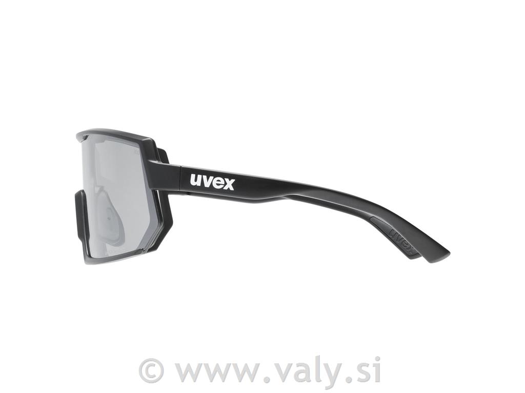 Uvex očala SPORTSTYLE 235 V črna / srebrno zrcalno steklo