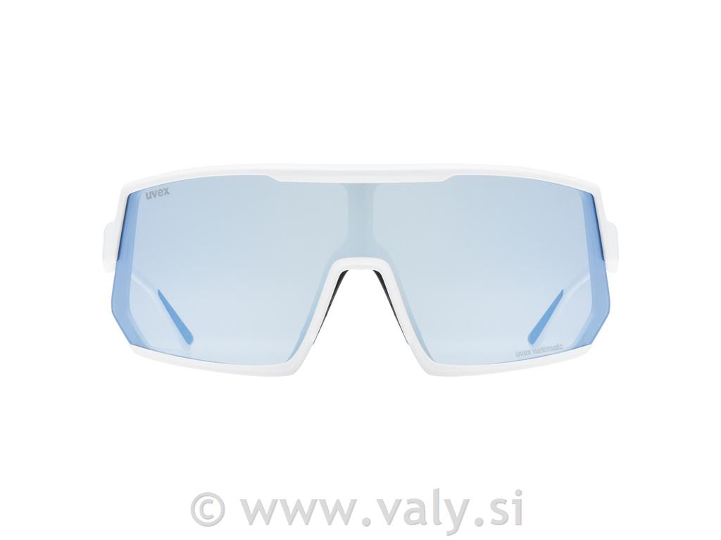 Uvex očala SPORTSTYLE 235 V bela / modro zrcalno steklo