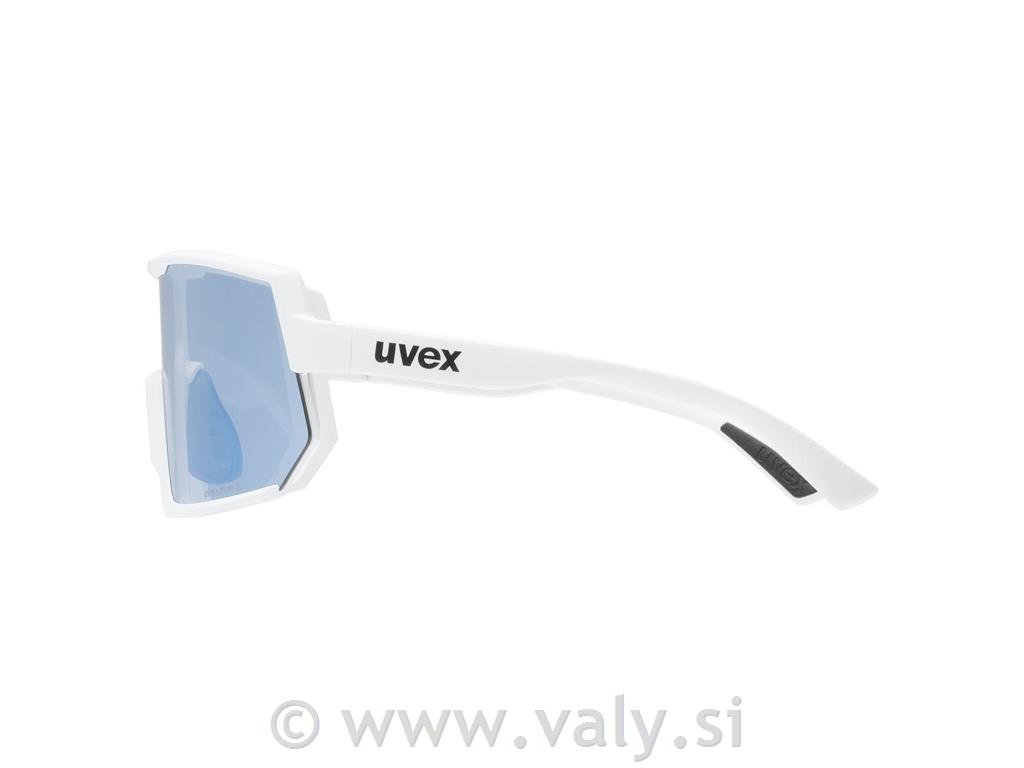 Uvex očala SPORTSTYLE 235 V bela / modro zrcalno steklo
