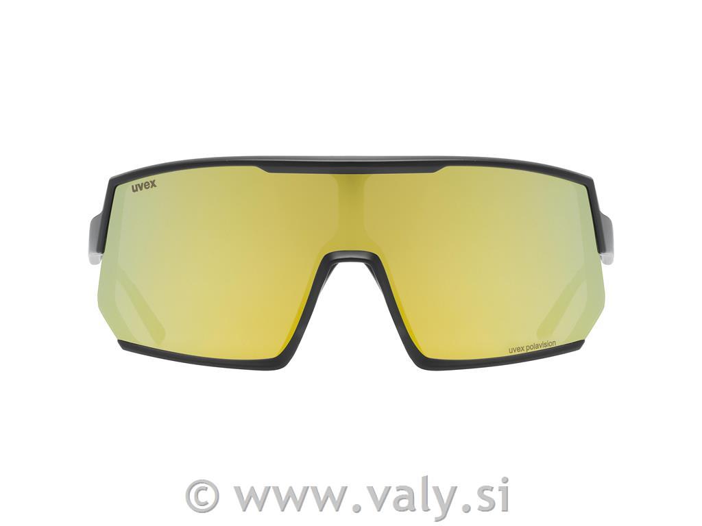 Uvex očala SPORTSTYLE 235 Polarizacijska črna rumena