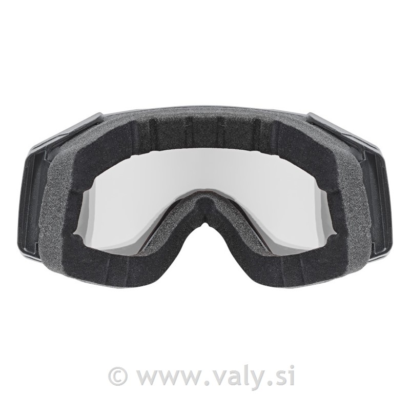 Uvex očala Gravity mat črna - transparent steklo