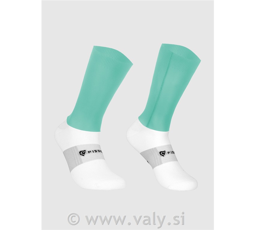 Pissei kolesarske nogavice Primapelle turkizna