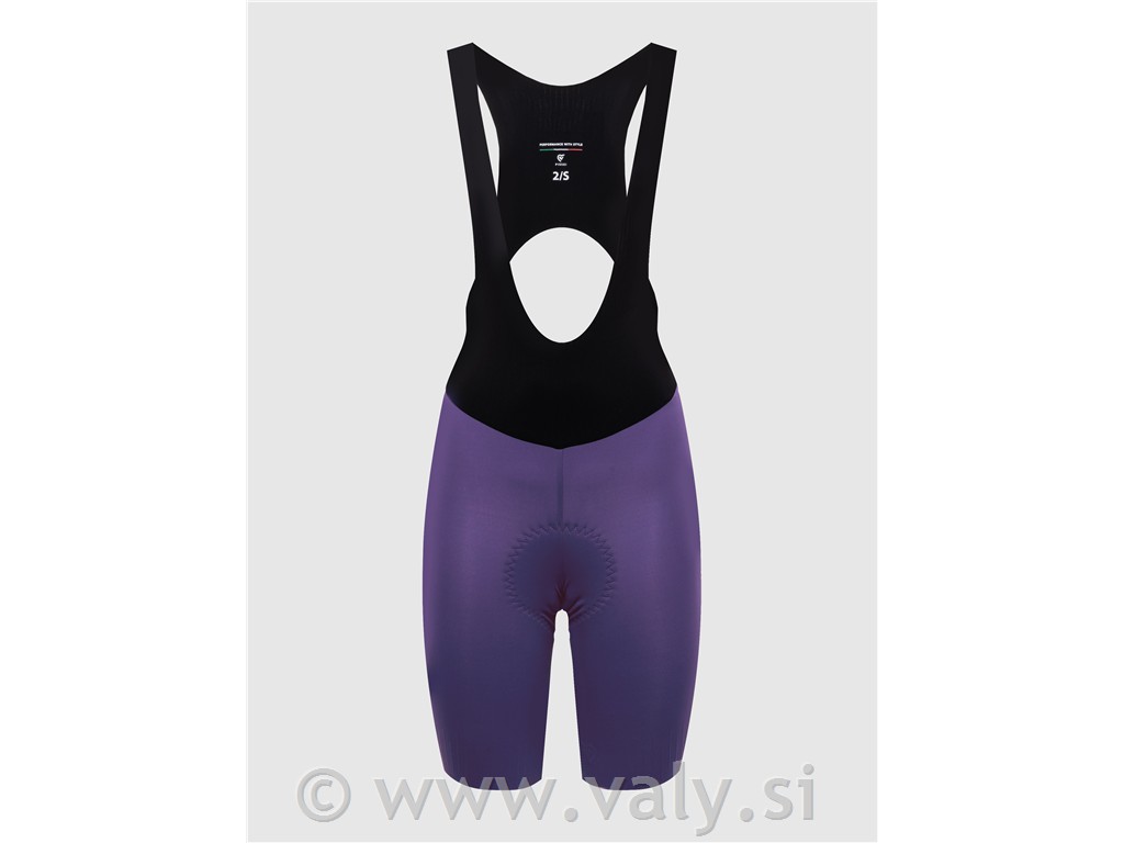 Pissei ženske kolesarske hlače Primapelle Bib Shorts vijola