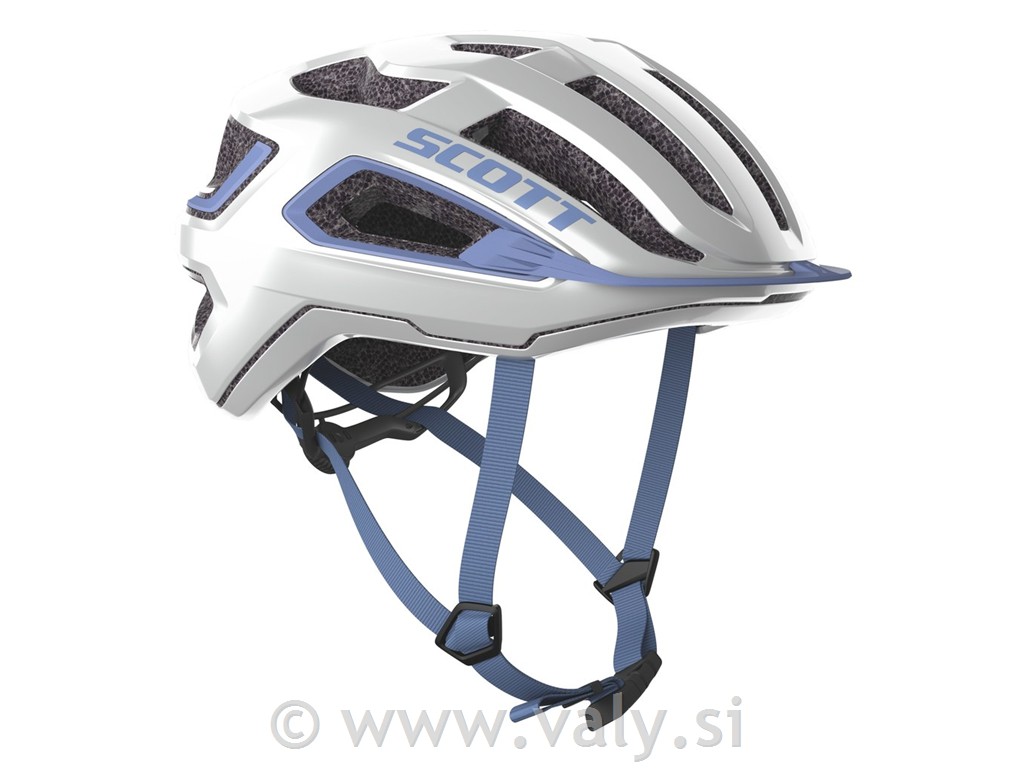 Scott čelada ARX bela sanjsko modra (vijolična)