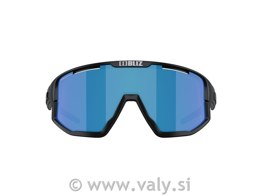 Bliz očala Vision črna rjavo-modro PHOTOCHROMIC steklo