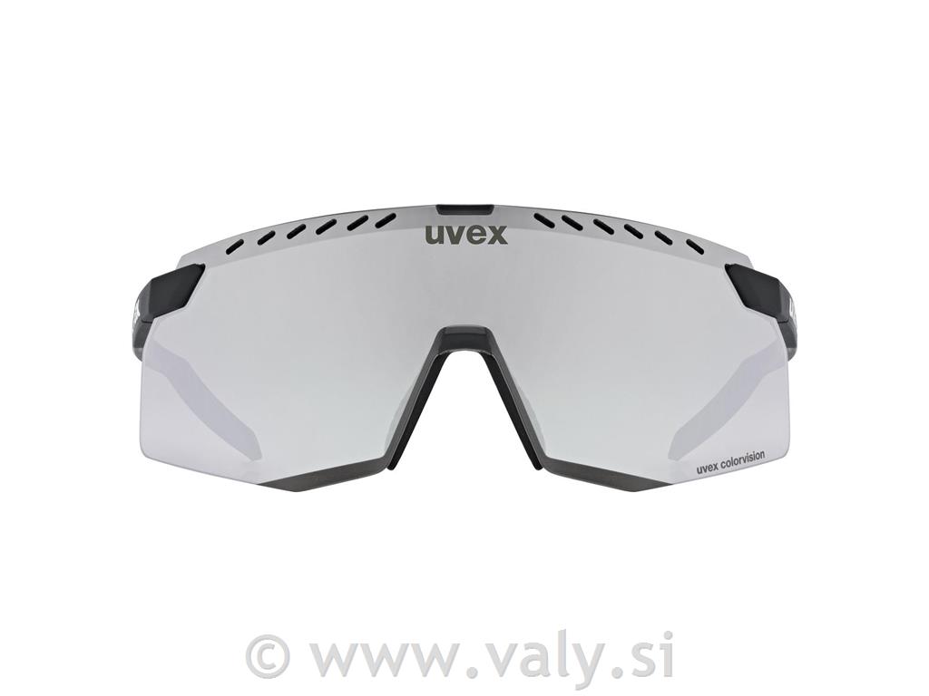 Uvex očala pace stage CV črna, zrcalno srebrno steklo
