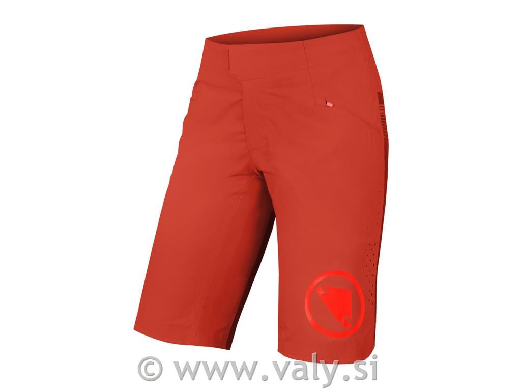 Endura hlače Wms Singletrack Lite Short krajše-Cayenne rdeča