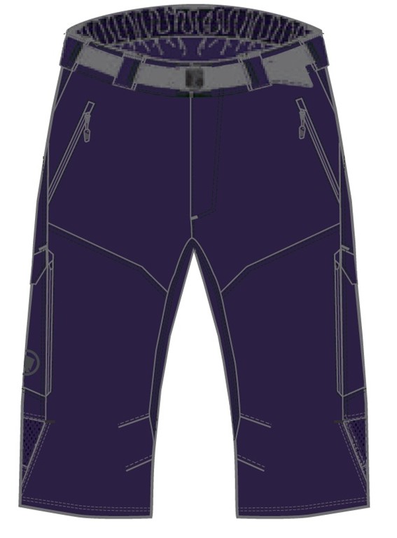 Endura hlače Wms Hummvee Short vijolična