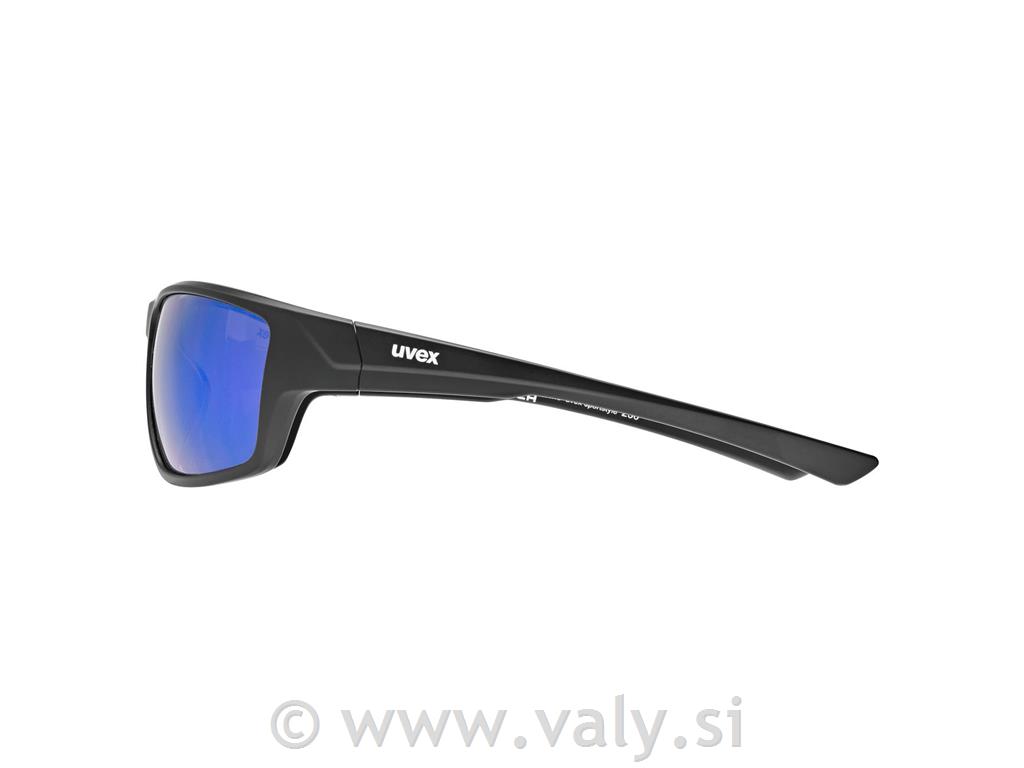 Uvex očala SPORTSTYLE 230 črna, zeleno zrcalno steklo