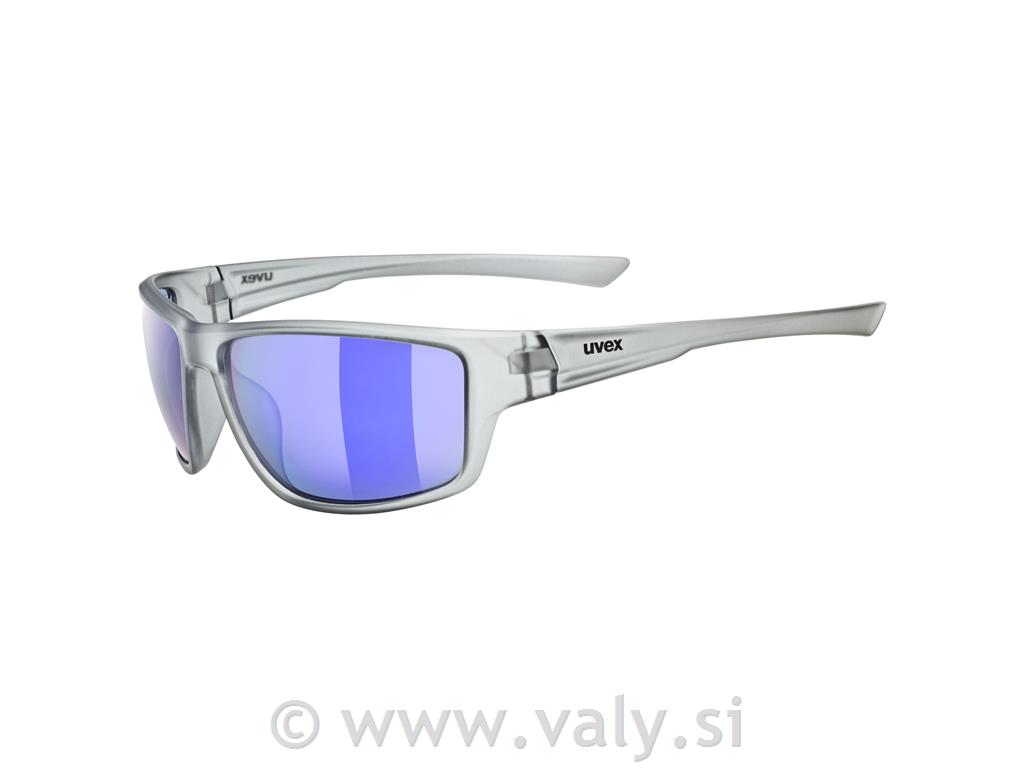 Uvex očala SPORTSTYLE 230 siva, modro zrcalno steklo