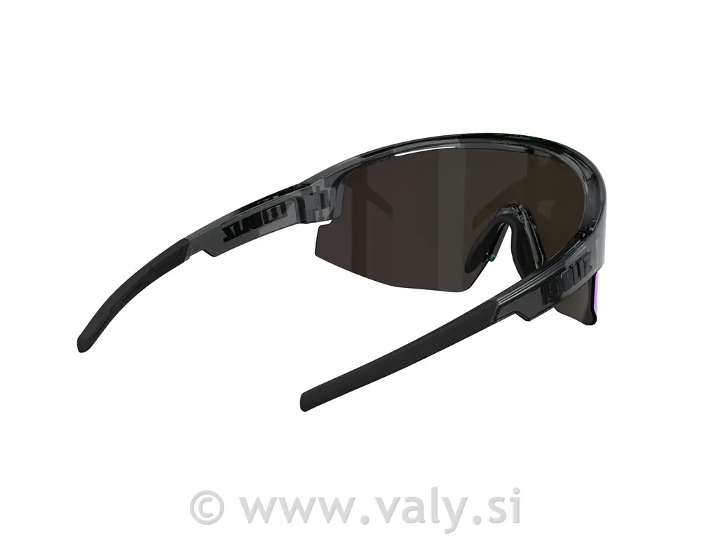 Bliz očala Matrix transparent; rjavo-zeleno večbarvno steklo