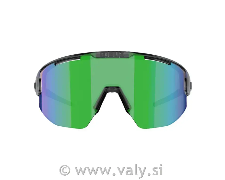 Bliz očala Matrix transparent; rjavo-zeleno večbarvno steklo