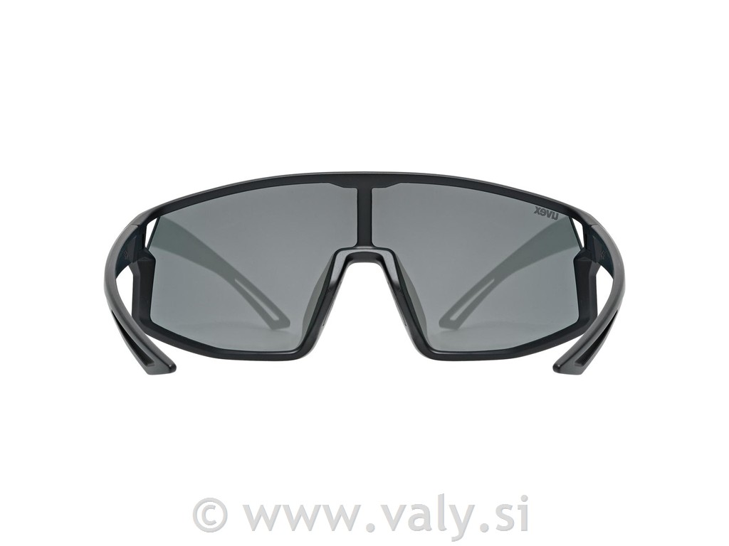 Uvex otroška športna očala SKYRISE jr. črna, rdeče steklo