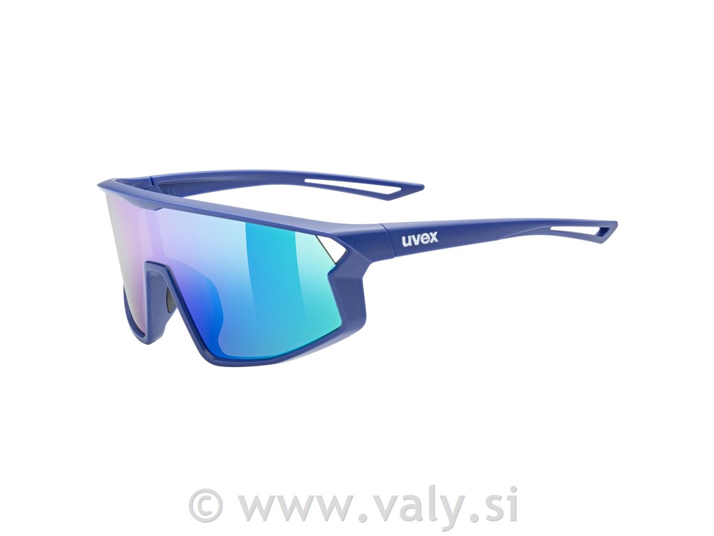 Uvex otroška športna očala SKYRISE jr. modra zeleno steklo