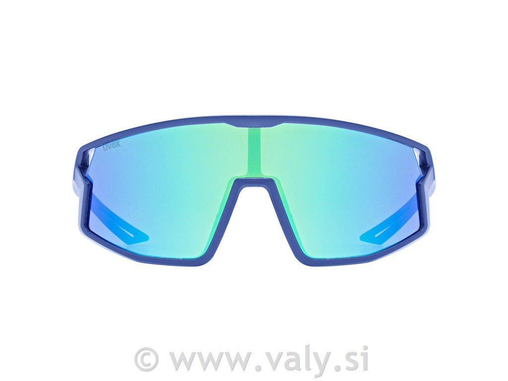 Uvex otroška športna očala SKYRISE jr. modra zeleno steklo