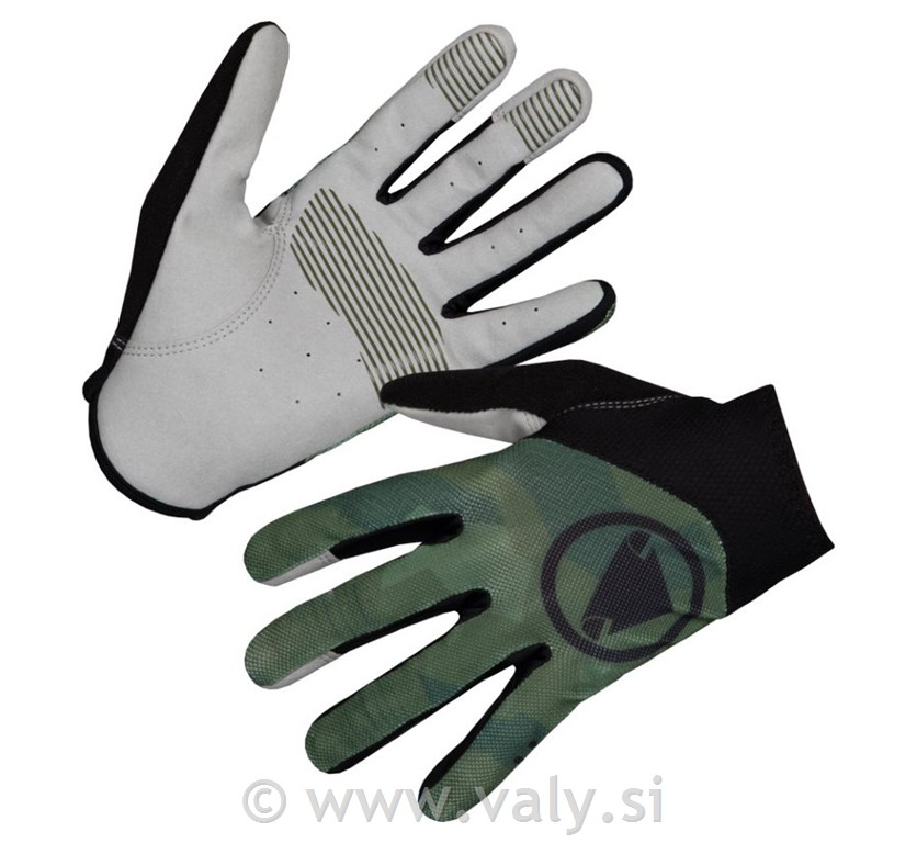 Endura kolesarske rokavice Hummvee Lite Icon LTD camo zelena