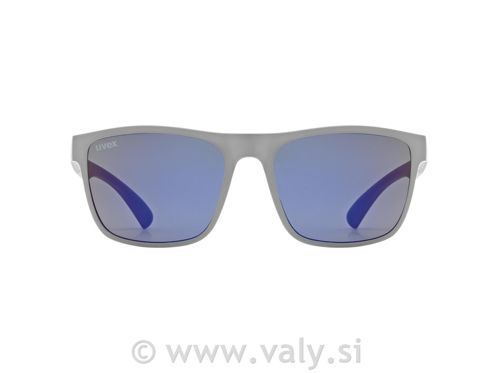 Uvex očala ROOKIE siva, modro zrcalno steklo