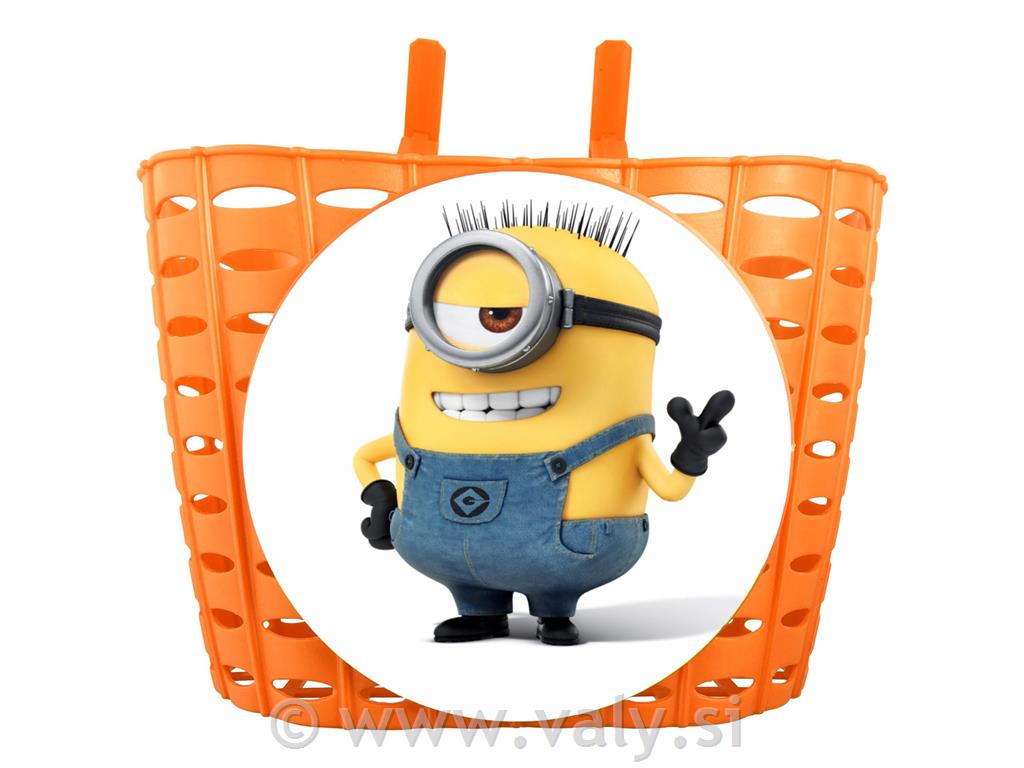Košara za otroško kolo Minion