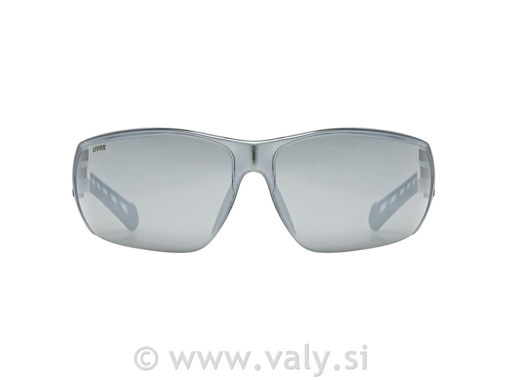 Uvex očala Equate bela, srebrno steklo
