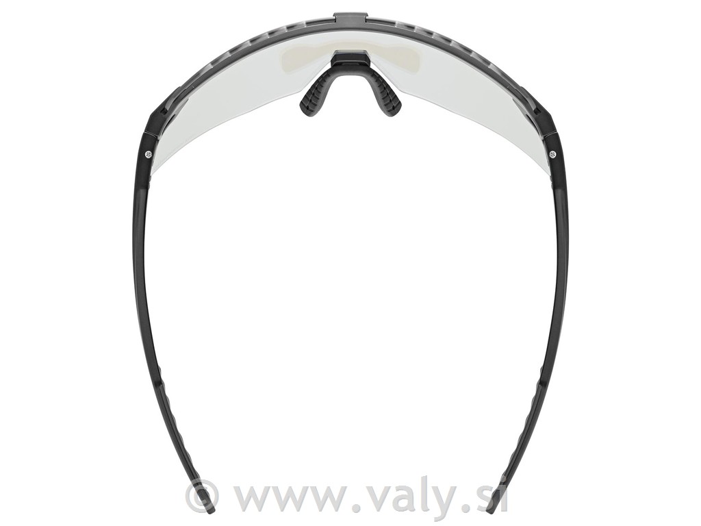 Uvex očala pace stage V črna, zrcalno zeleno steklo
