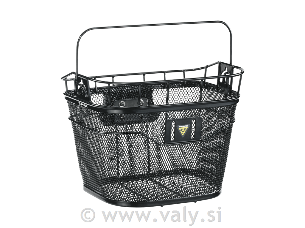 Topeak sprednja košara Basket Front črna Fixer 3E