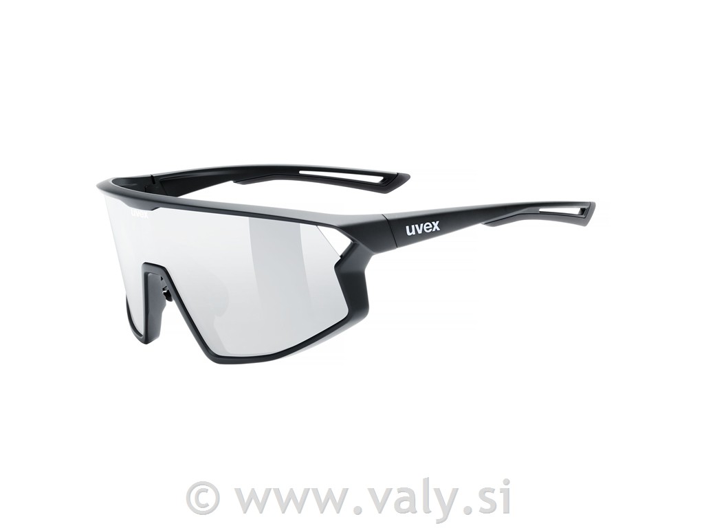 Uvex očala Skyryse črna, srebrno zrcalno steklo