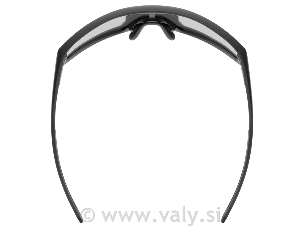 Uvex očala Skyryse črna, srebrno zrcalno steklo