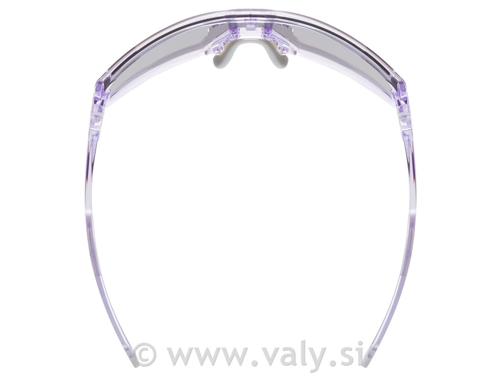 Uvex očala Skyryse transparent, zrcalno vijolično steklo