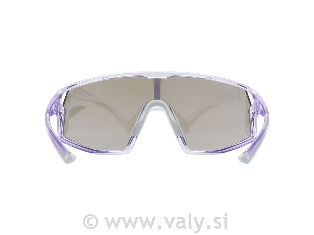 Uvex očala Skyryse transparent, zrcalno vijolično steklo