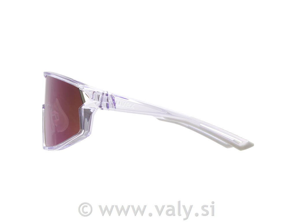 Uvex očala Skyryse transparent, zrcalno vijolično steklo