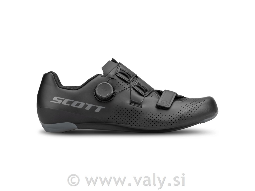 Scott kolesarski čevlji Road Team Boa mat črna temno siva