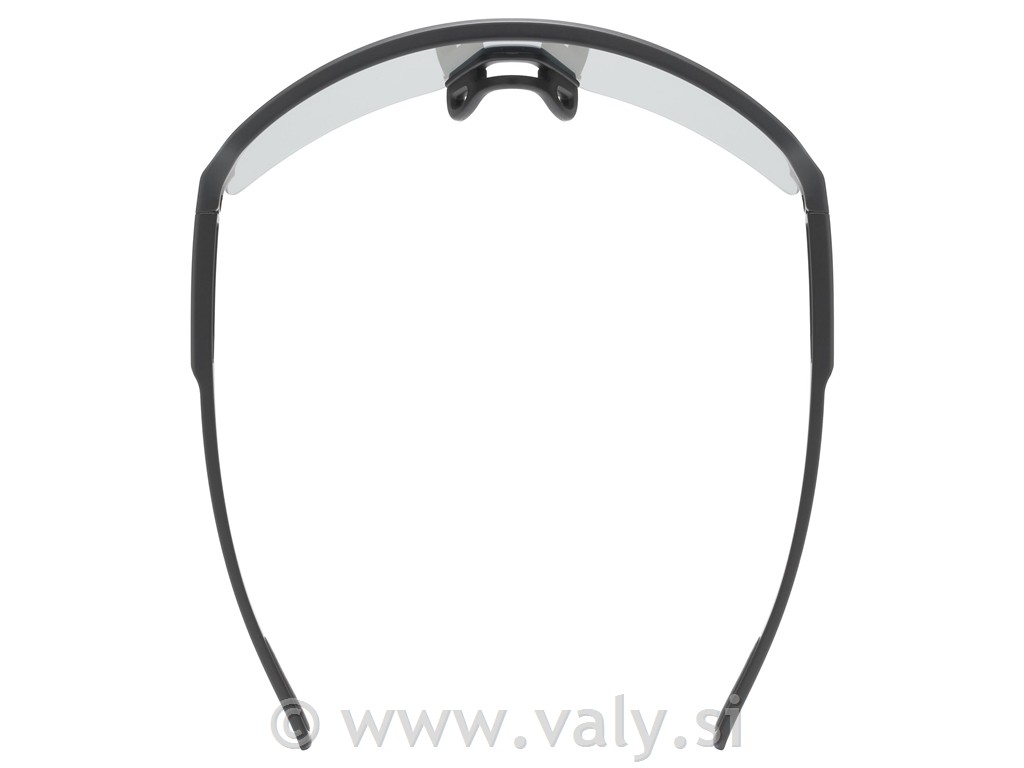 Uvex očala DYRT črna, srebrno zrcalno steklo