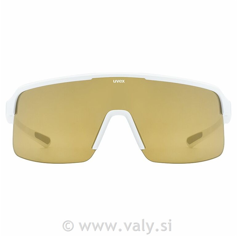 Uvex očala DYRT bela, zlato zrcalno steklo