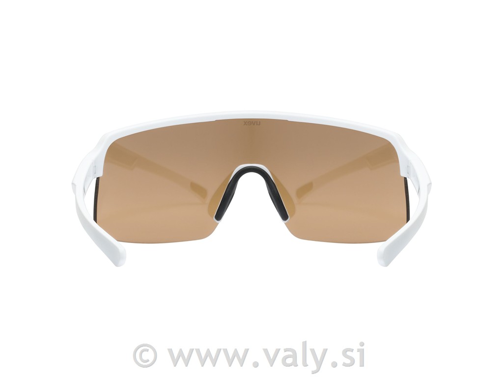 Uvex očala DYRT bela, zlato zrcalno steklo