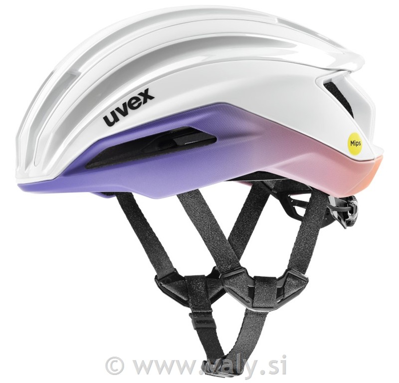 Uvex čelada surge aero MIPS (white-lilac apricot matt)